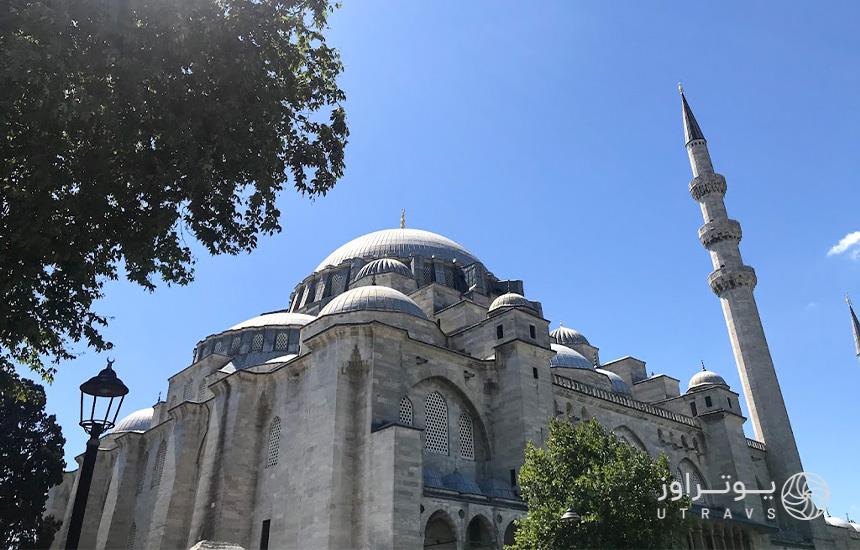 عکس از مسجد بایزید استانبول
